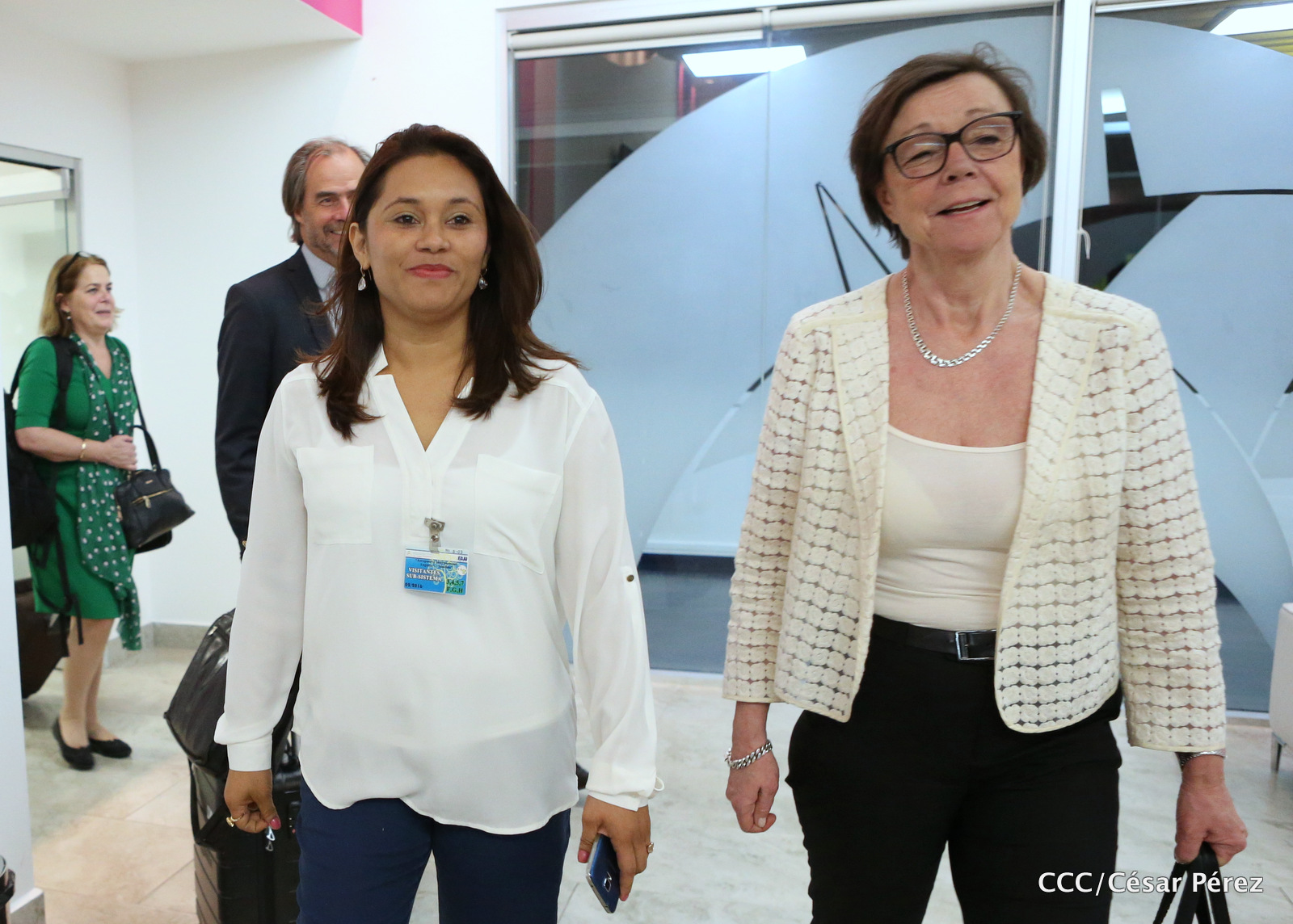 Llega a Nicaragua Viceministra de Relaciones Exteriores de Suecia para fortalecer relaciones bilaterales